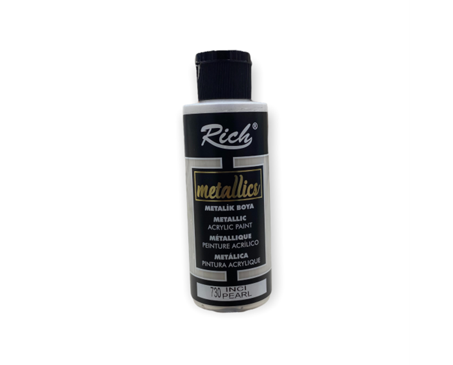 Rich Multi Surface Metalik Boya 120cc - 730 İNCİ