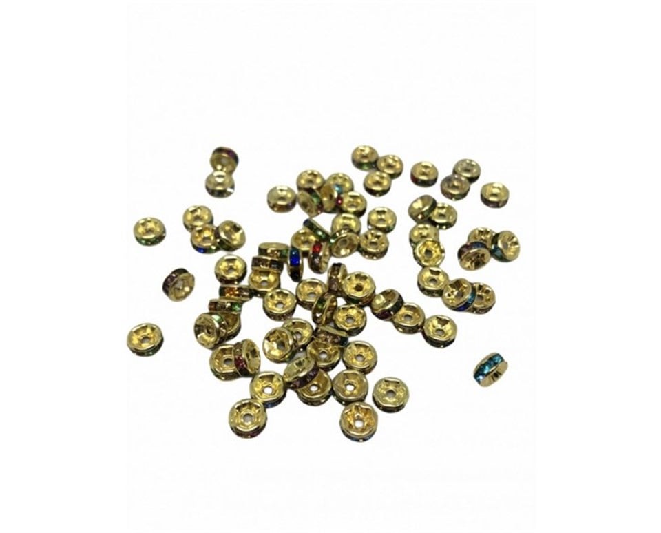 Rondela Taşlı Ara Modeller Mix 0.50 MM / 10 ADET Paket