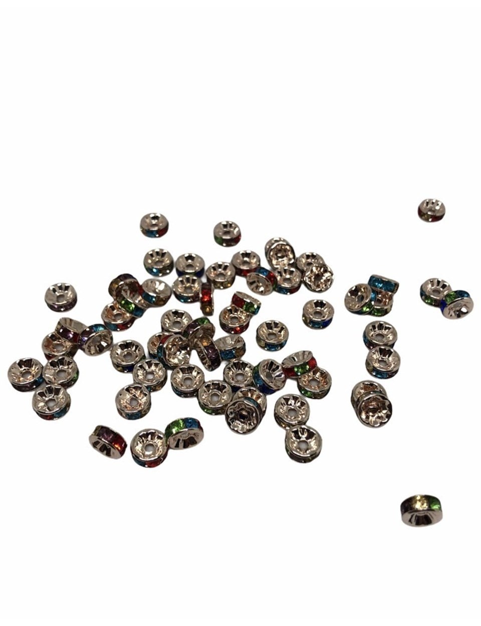 Rondela Taşlı Ara Modeller Rose Gold 0.30 MM / 10 ADET Paket