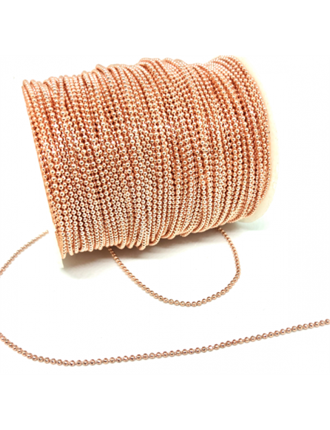 Rose gold Top DORE Zİncir / 1 METRE