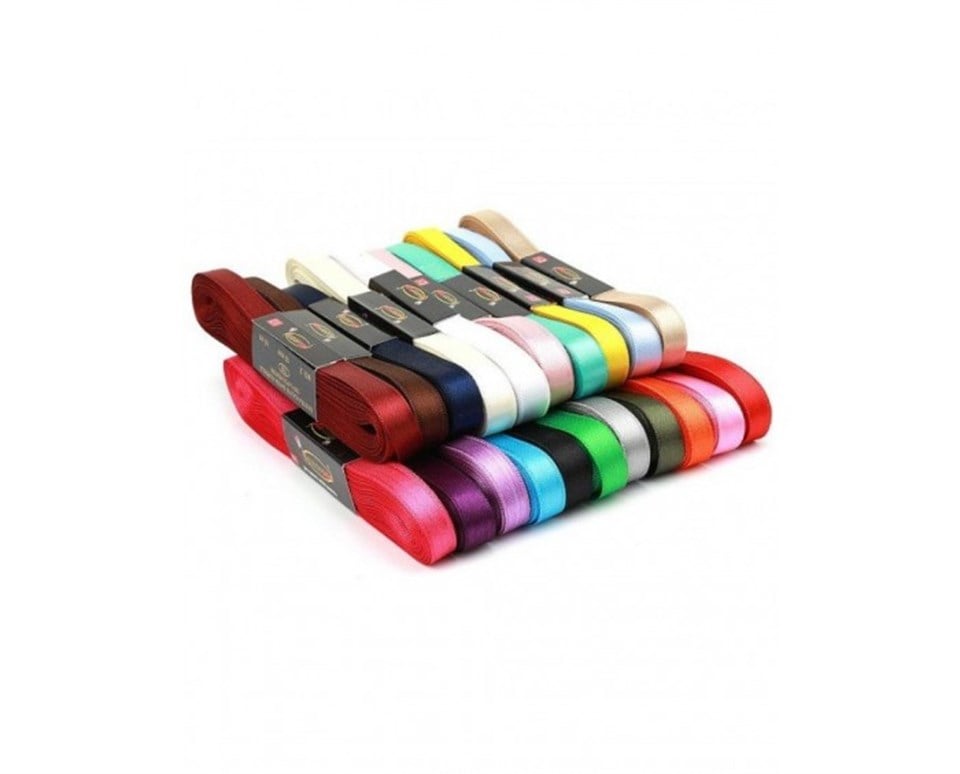 Saten Kurdele 1 cm - 10 metre paket