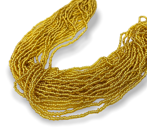 Şeffaf GOLD Kristalize Kum Boncuk