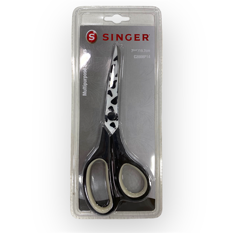 Singer, Çelik Siyah Desenli Makas