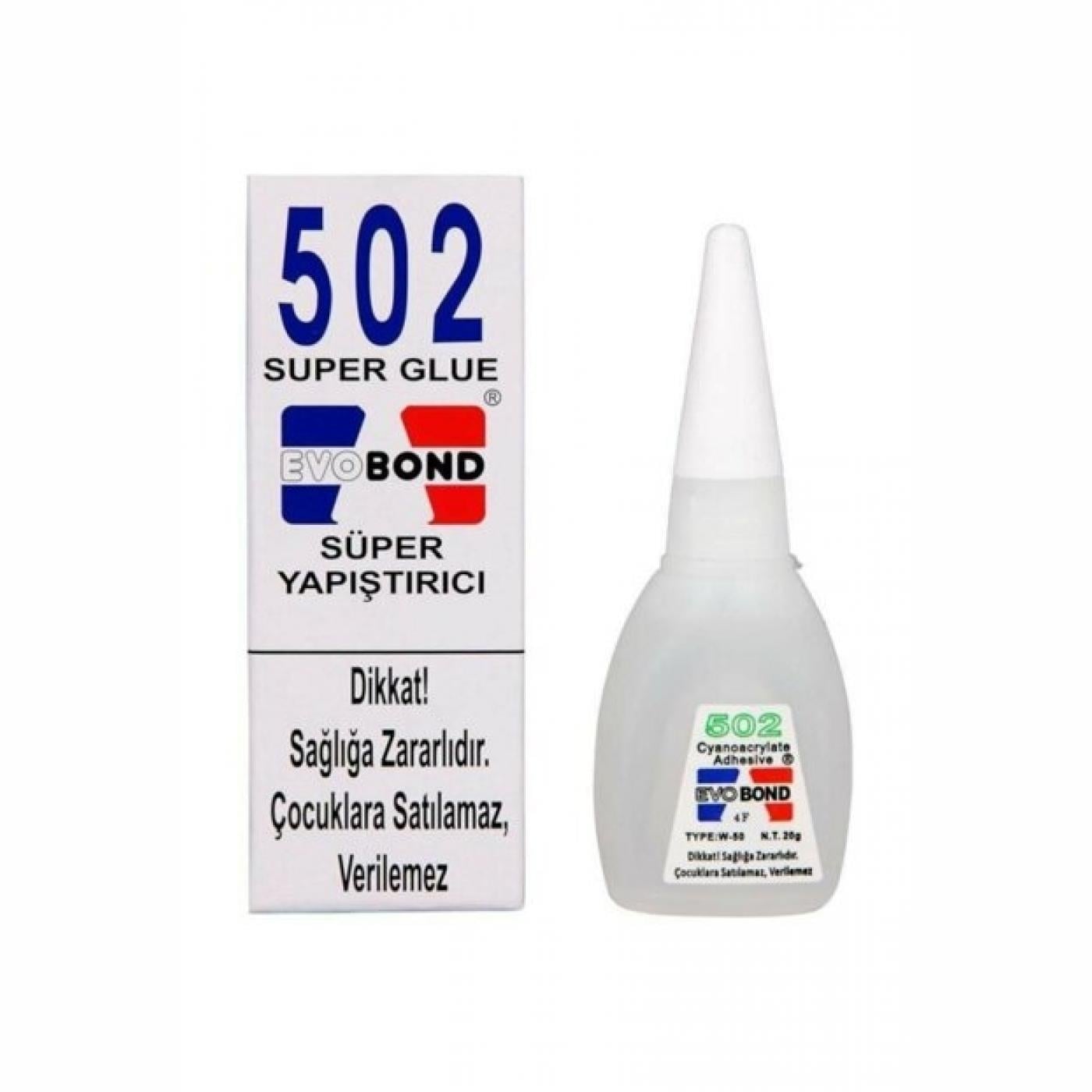 Süper Yapıştırıcı Eva Bond 502 