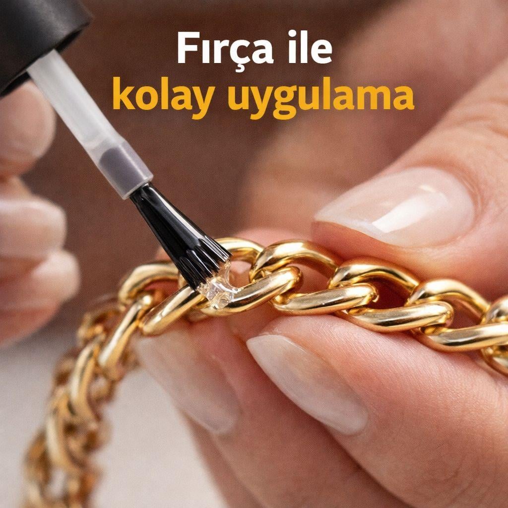Takı Sabitleyici, Onarım ve Koruyucu Şeffaf Vernik – 12 ML