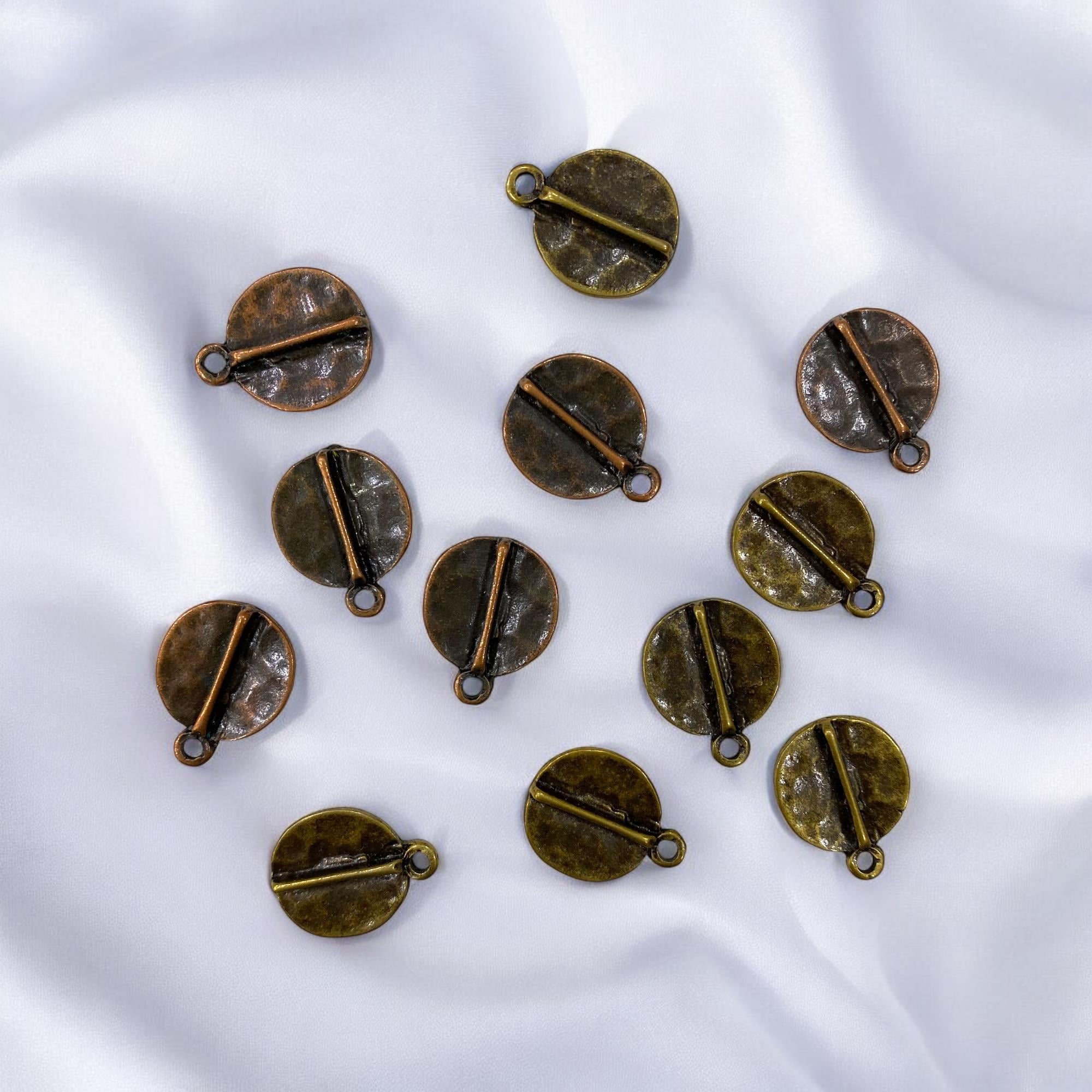 Tek Kulplu Çizgi Desen Takı Uçları