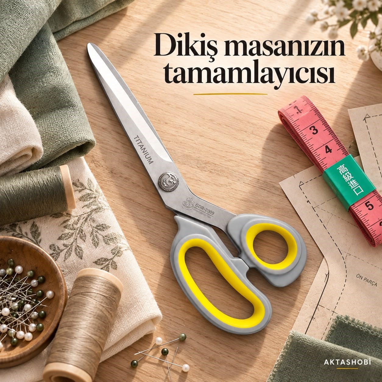 Terzi Makası ve Mezura Seti