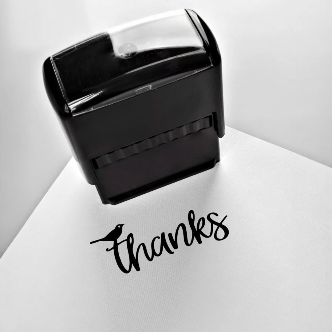 Thanks Yazılı Kaşe / Mühür / Damga