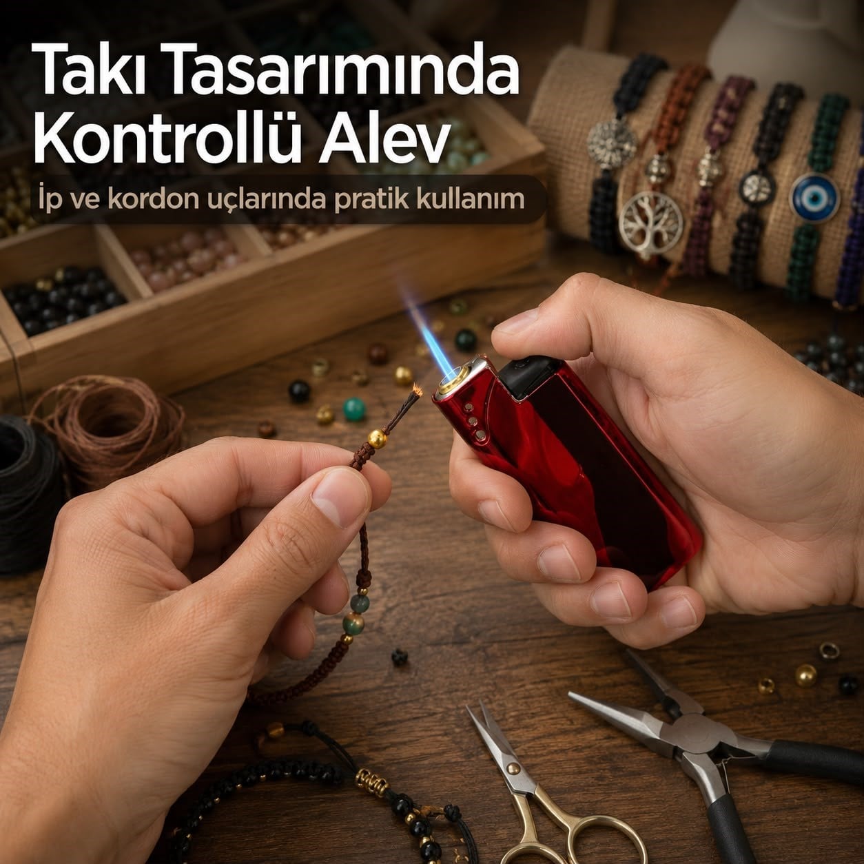 Turbo Alevli Takı ve El Sanatlarına Uygun Çakmak