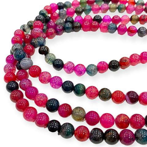 Turmalin Akik Dizi Doğal taş