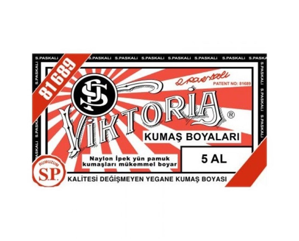 Viktoria Toz Kumaş Boyaları 5 AL