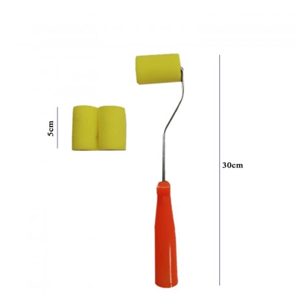 Yedekli Sünger Rulo Fırça 5 cm 