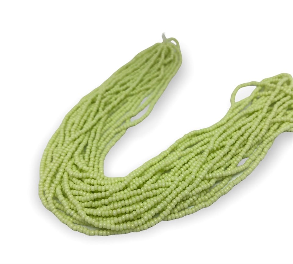 YellowGreen Kaplama Kum Boncuk