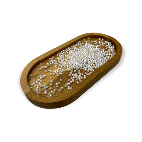 Yuvarlak 3 MM İnci 10 Gram Paket - 02