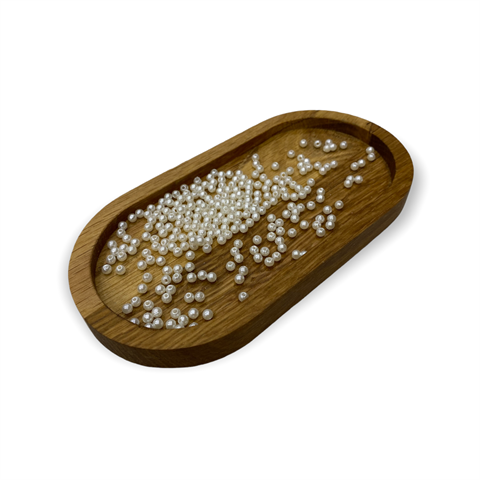 Yuvarlak 3 MM İnci 10 Gram Paket - 04