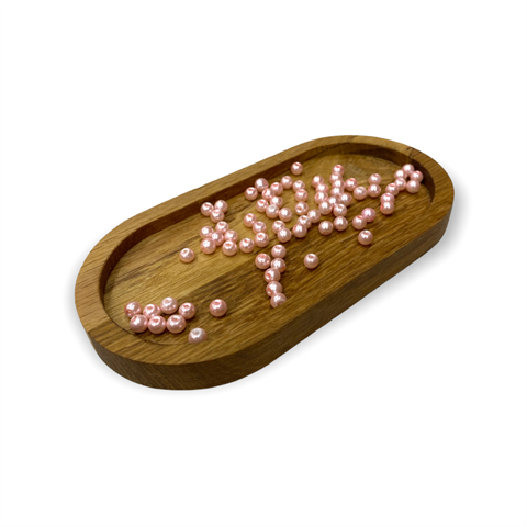 Yuvarlak 4 MM İnci 10 Gram Paket - 12