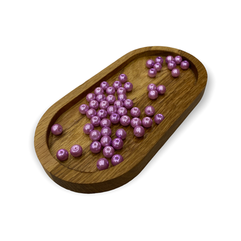 Yuvarlak 8 MM İnci 10 Gram Paket - 04