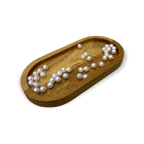 Yuvarlak 8 MM İnci 10 Gram Paket - 08