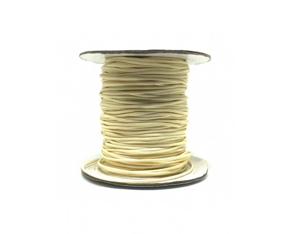 Yuvarlak Deri İp 3 METRE Paket 1.5 MM - 10