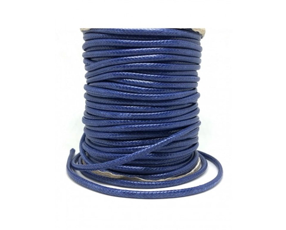 Yuvarlak Hakiki Deri İp 3 METRE Paket 4 MM - 04
