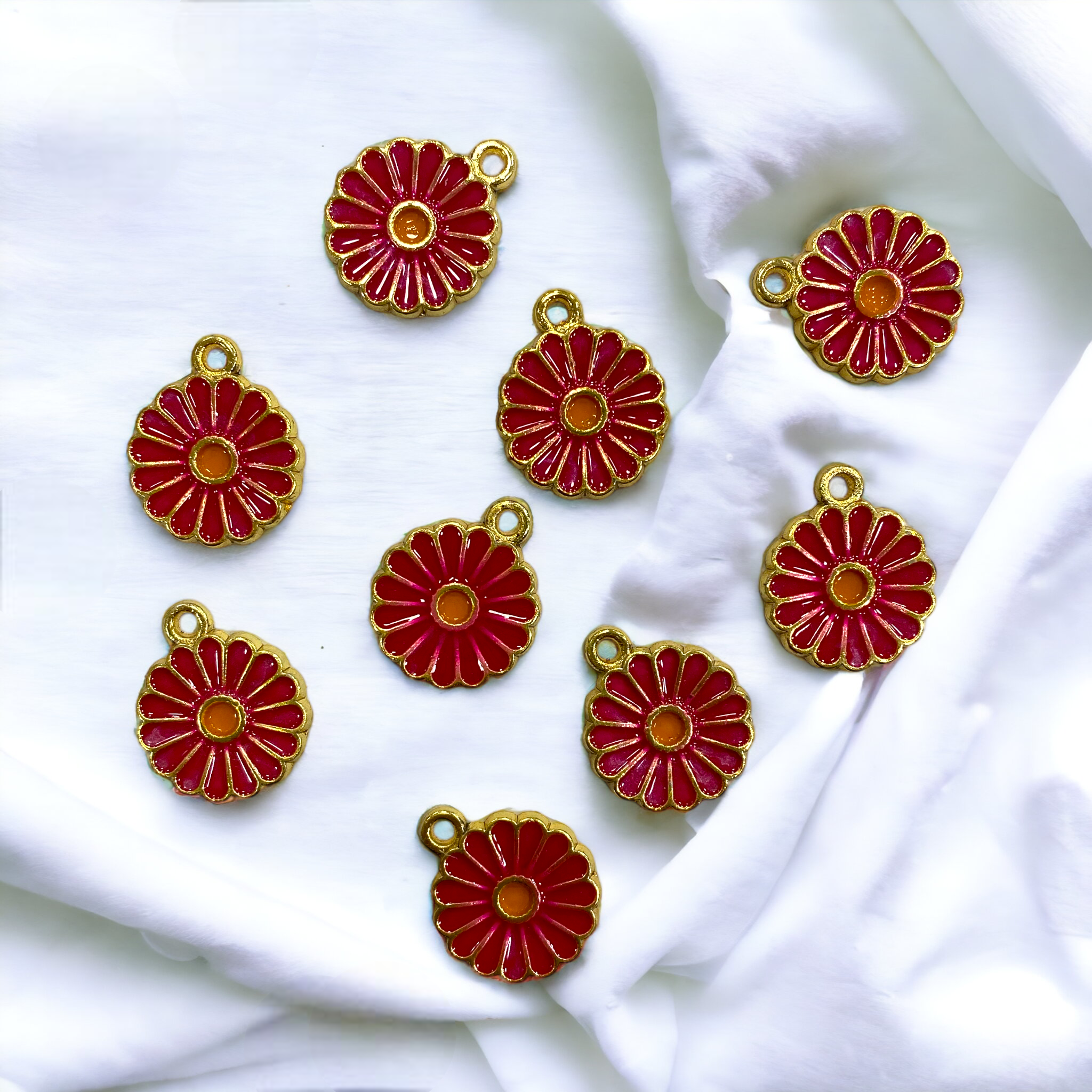 Zarif Kırmızı Papatya