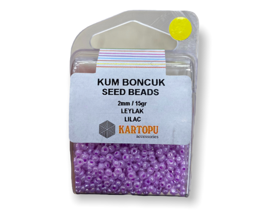 Kum Boncuk Seed Beads 15GR - Leylak