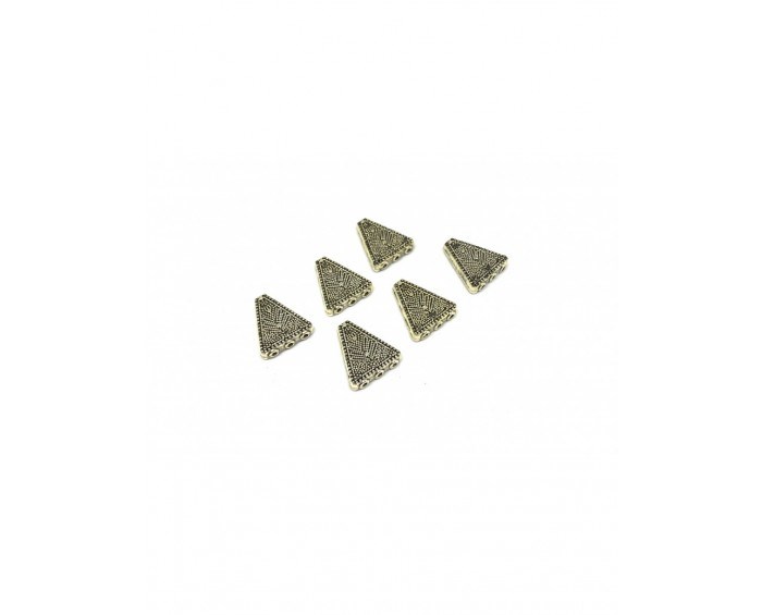 Gümüş Piramit 3 Delikli Ara Model / 1,3 MM