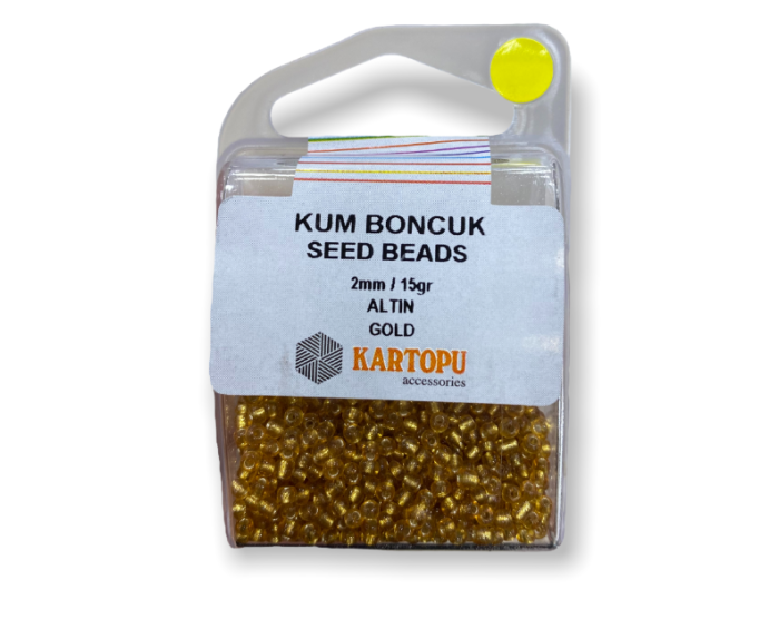 Kum Boncuk Seed Beads 15GR - GOLD