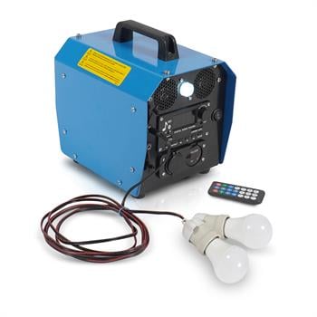 Kün Enerji Mini Solar Bank ( 40 Watt Güneş Paneli ve 12 Volt / 24 Amper Akü ) | Cimritilki.com