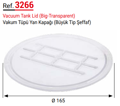 Melasty Süt Sağma Makinesi Vakum Tankı Yan Kapak Contası (Melasty / B Model)-2