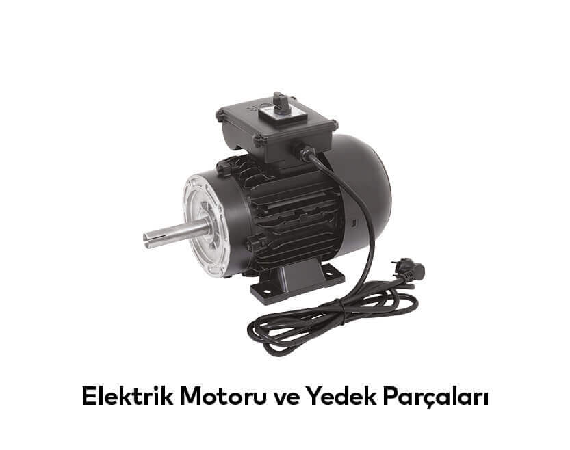 Elektrik Motoru ve Yedek Parçaları
