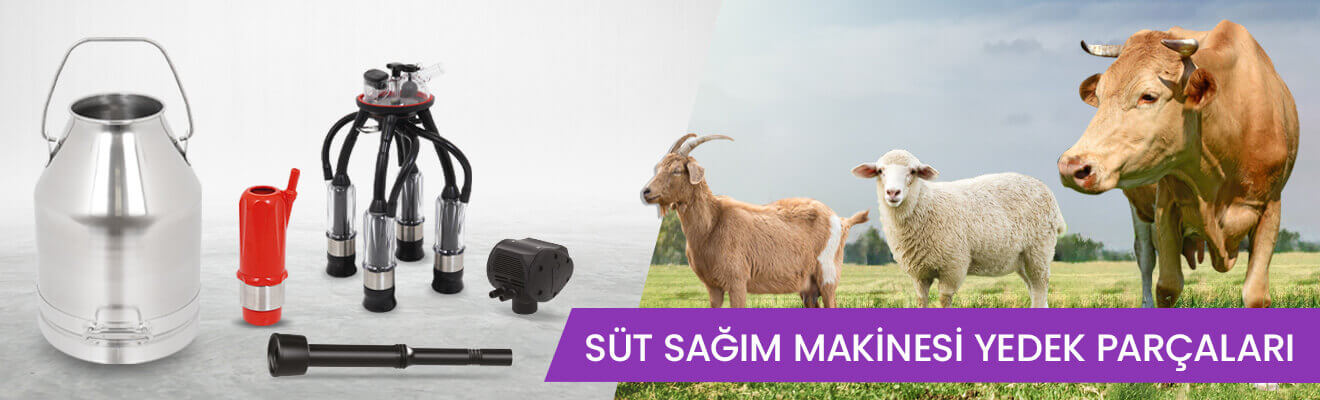 Süt Sağma Makinesi Yedek Parçaları