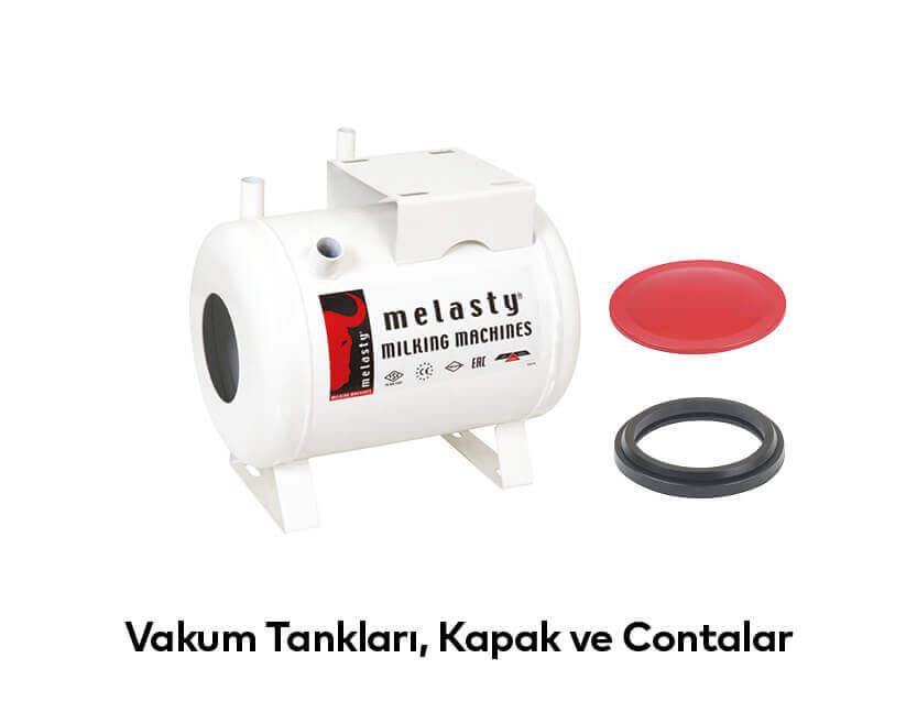 Vakum Tankları, Kapak ve Contaları