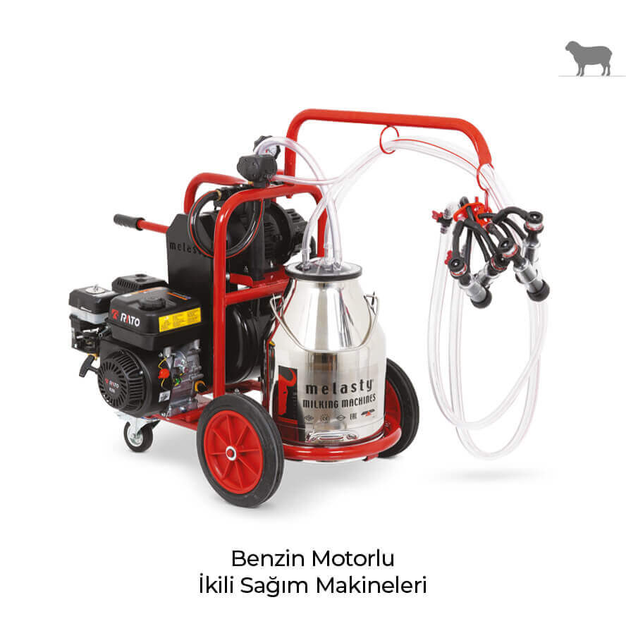 Benzin Motorlu İkili Sağım Makineleri