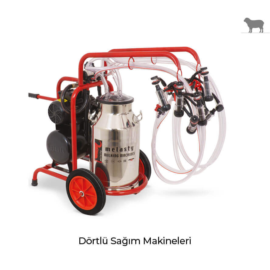 Dörtlü Sağım Makineleri