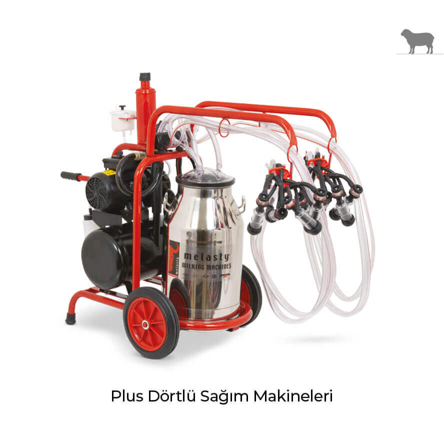 Plus Dörtlü Sağım Makineelri