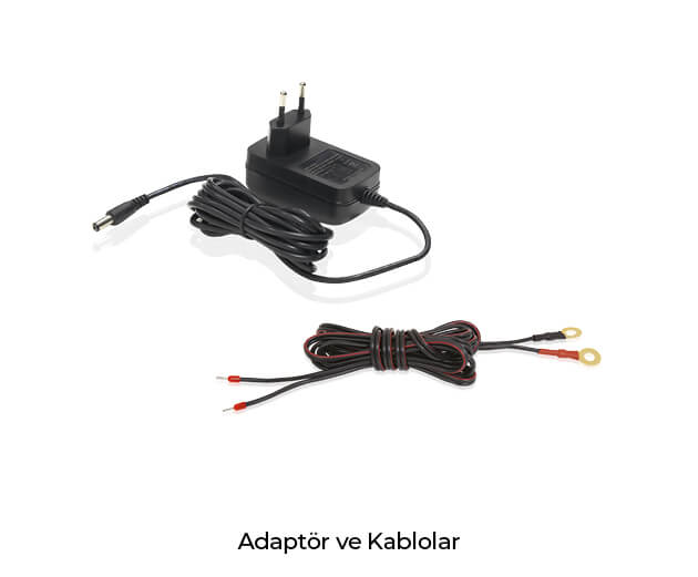 Elektrikli Çit Sistemi Adaptör ve Kabloları