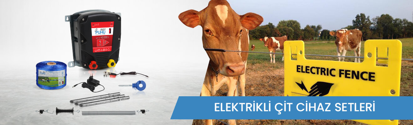 Elektrikli Çit Cihazı Setleri