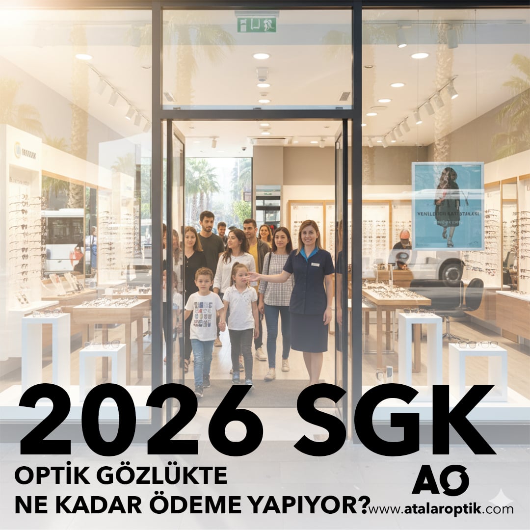 2026 Yılı SGK Optik Cam ve Çerçeve Katkı Ücretleri