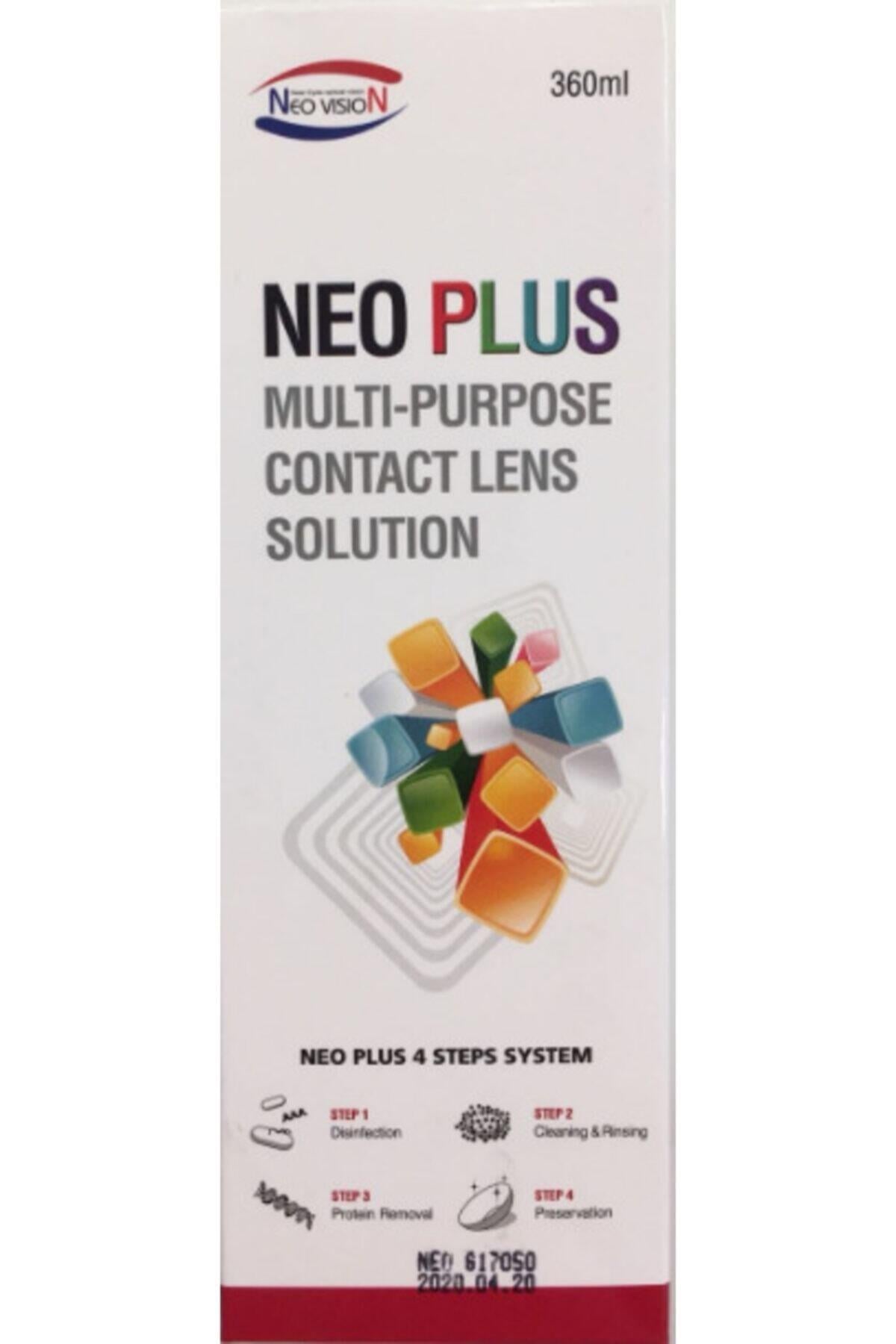 NEOVİSİON NEO PLUS 360ML. Lens Solüsyonu Bu Ürüne Özel 9 Taksit İmkanı Sizinle!