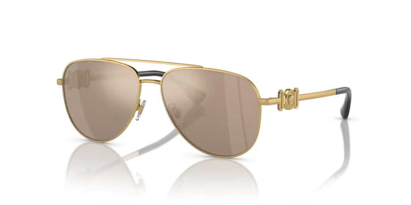 VERSACE 0VK2002 10025A 52 Unisex Çocuk Güneş Gözlüğü %100 Orijinal ve Distribütör Garantili