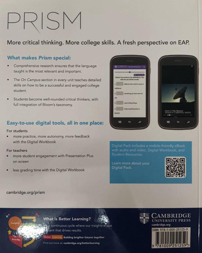 Prism 2 Listening and Speaking Students Book with Digital Pack