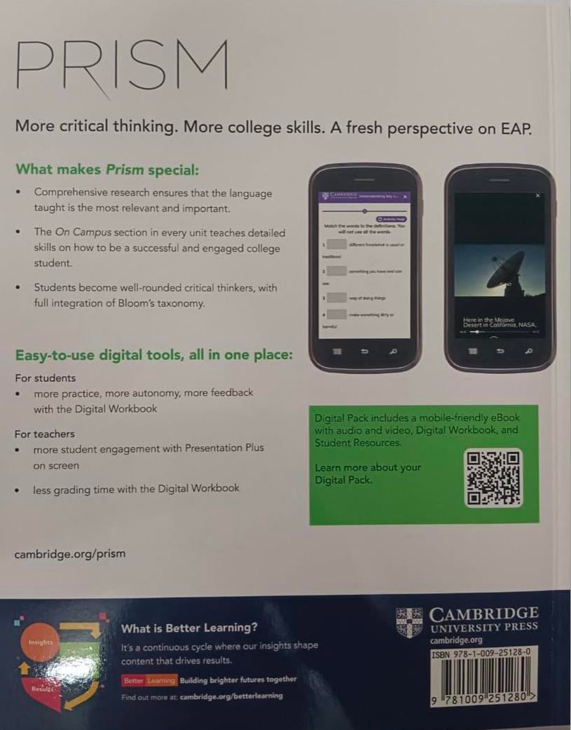 Prism 3 Listening and Speaking Students Book with Digital Pack