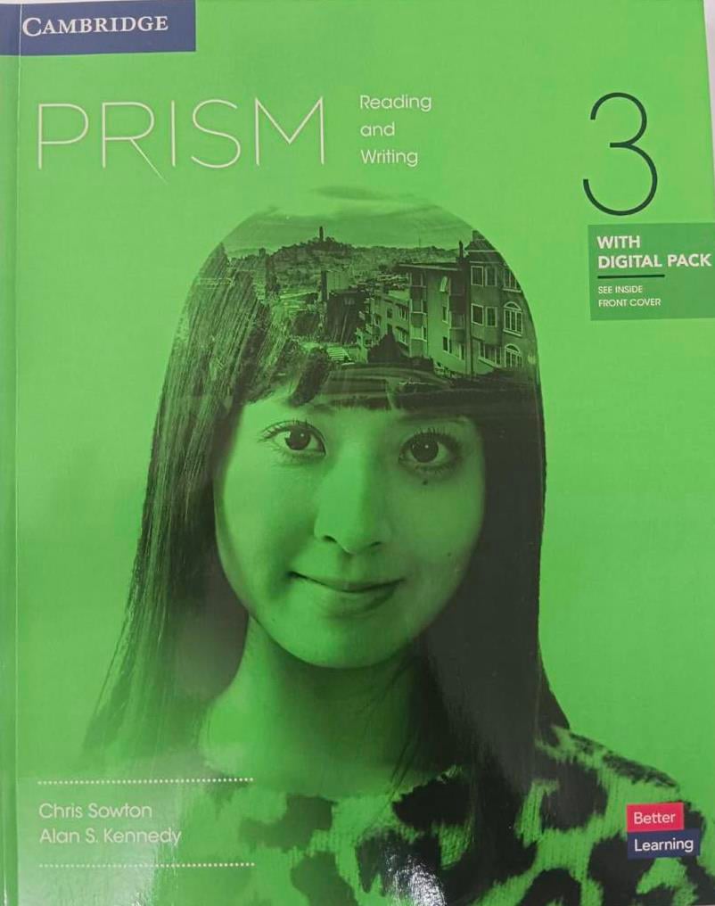  Prism 3 Students Book Reading & Writing Students Book with Digital Pack