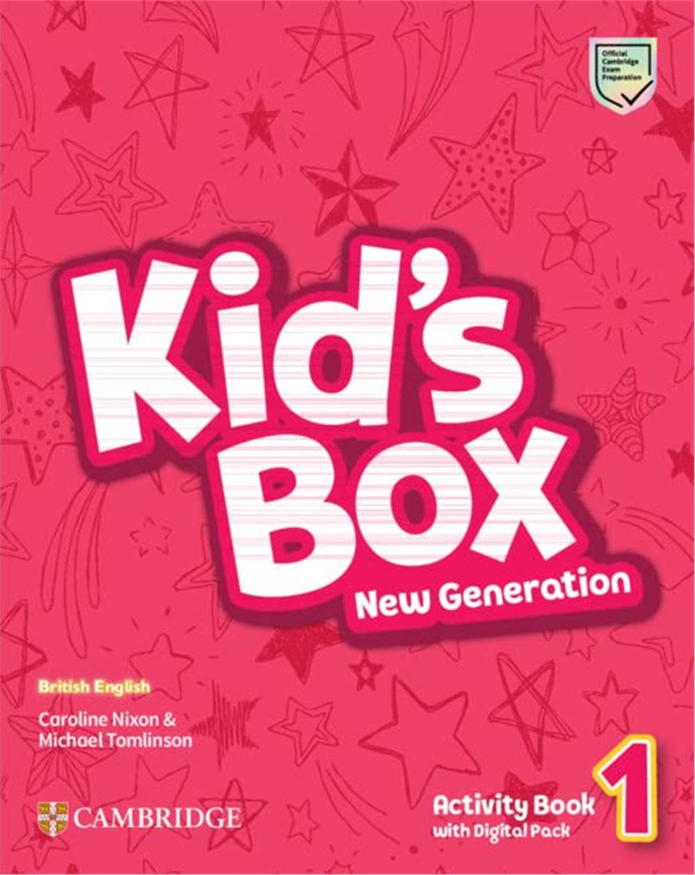 Kids Box New Generation Level 1 Pupils Book with eBook and  Activity Book with Digital Pack
