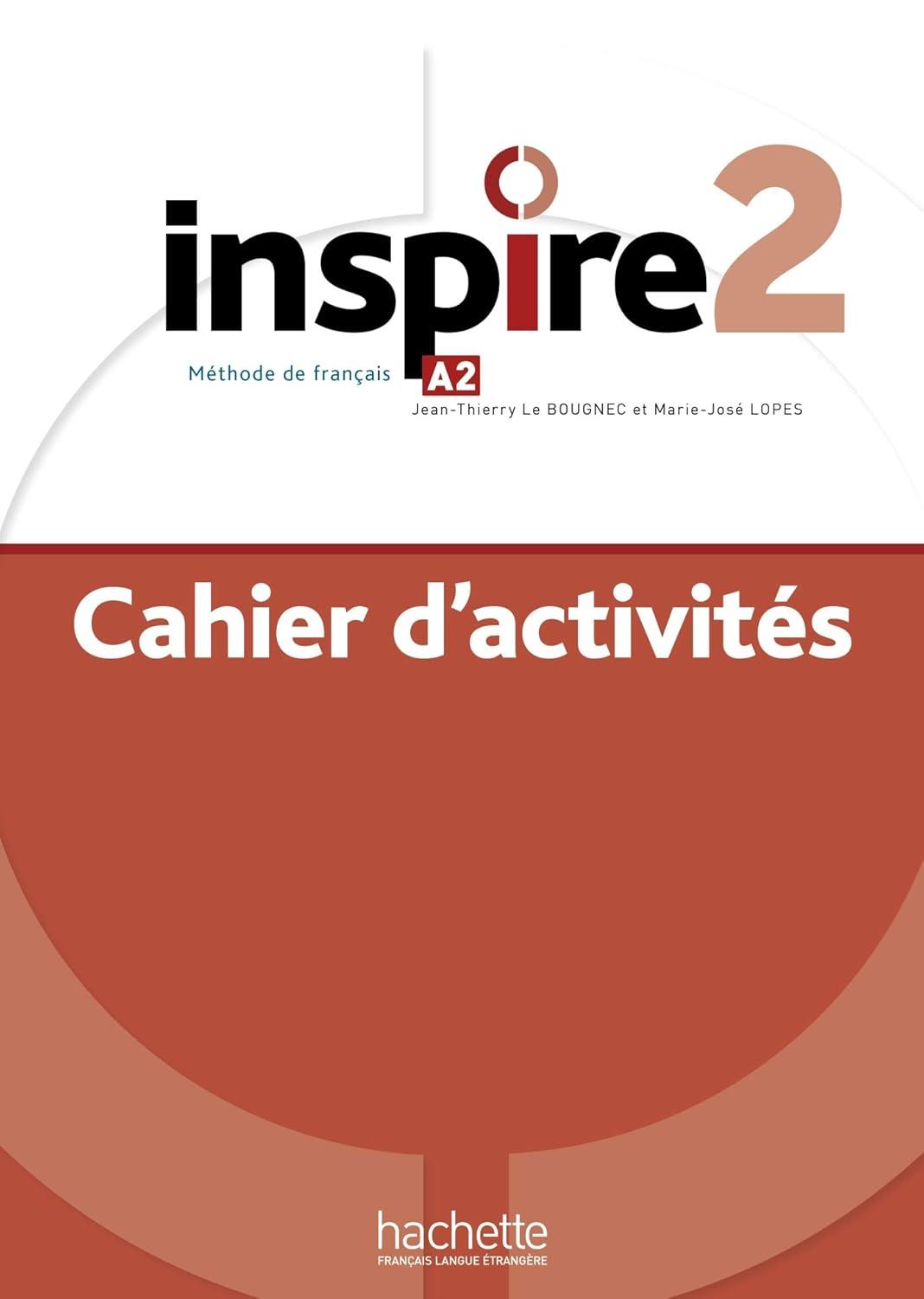 Inspire 2 : Livre de lélève + Cahier dactivités + audio/vidéo + Parcours digital