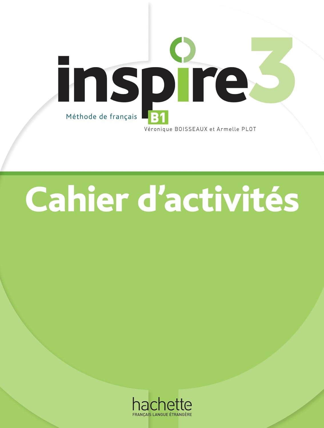 Inspire 3 : Livre de lélève + Cahier dactivités + audio/vidéo + Parcours digital
