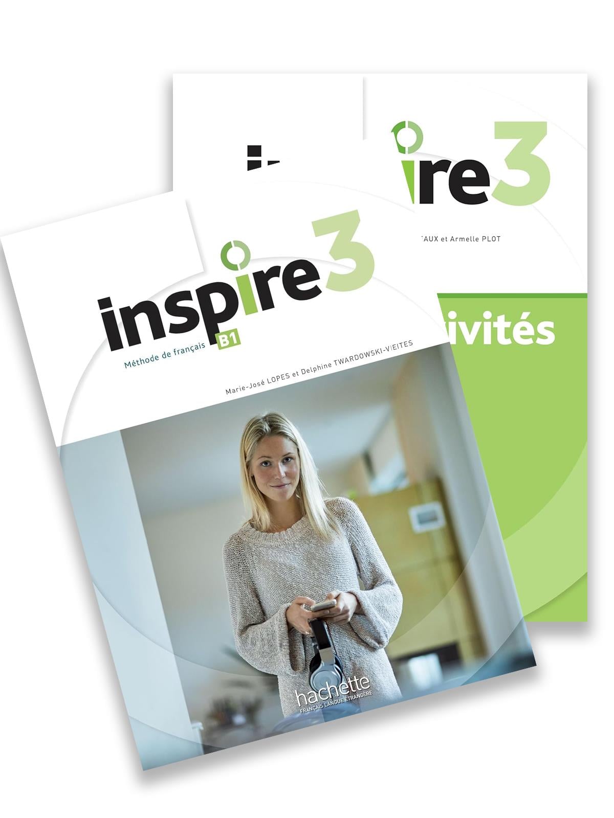 Inspire 3 : Livre de lélève + Cahier dactivités + audio/vidéo + Parcours digital