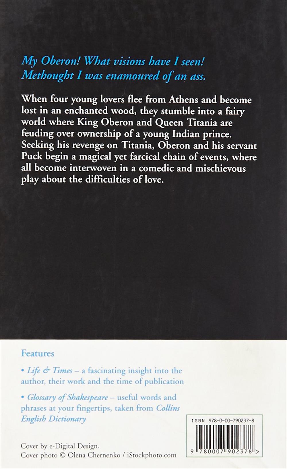 A Midsummer Nights Dream (Collins Classics)  - William Shakespeare