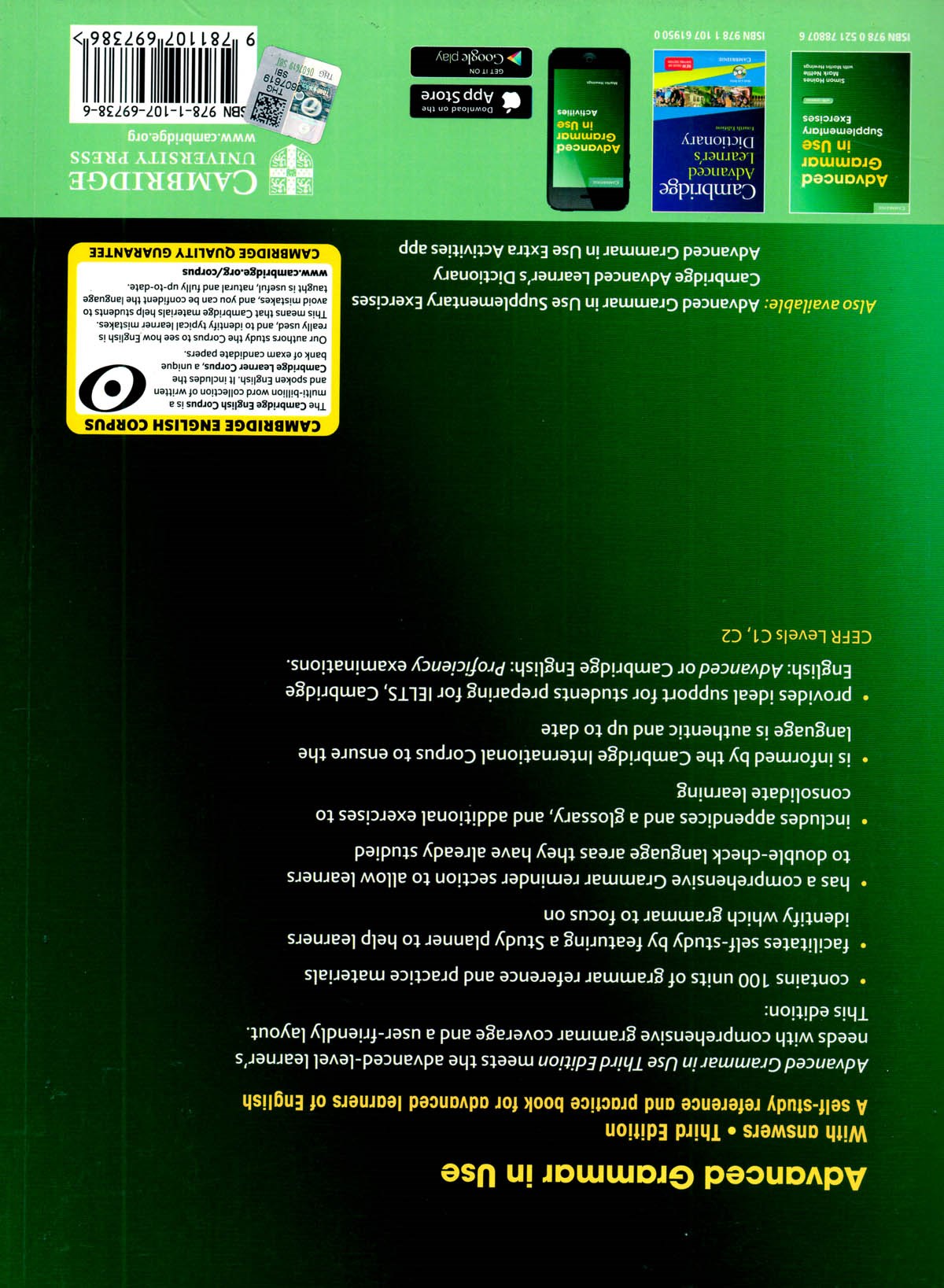 Advanced Grammar in Use with Answers Third Edition